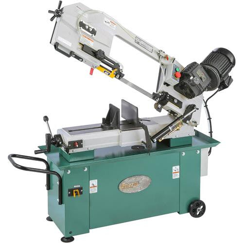 Grizzly Industrial 7” x 12” 1-1/2 HP Geared Head Metal-Cutting Bandsaw G9743