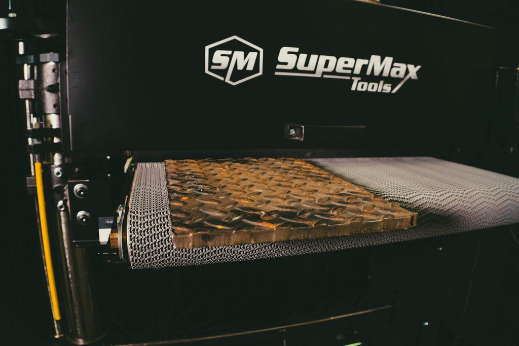 Supmx-93497-2, Supermax Superbrush 49X2 Double Brush Sander, 3Ph