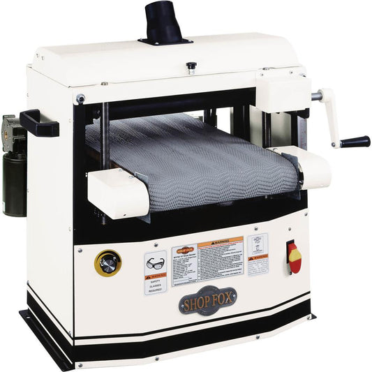Description

Finally, a smaller shop-sized unit that delivers the even sanding performance that only a self-feeding drum sander can provide. With 12" width and 3-3/4" thickness capacity, this little workhorse handles most stock sizes produced in a home shop, which makes it the ideal machine for removing the telltale surface marks from a planer. Accepts hook-and-loop sanding rolls for easy installation and grit changes. Certified meeting CSA and UL standards.

Specifications

Sanding motor: 1-1/2 HP, 115V, s