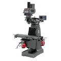 Jet JTM-4VS Mill With Newall DP700 DRO With X-Axis Powerfeed and Power Draw Bar