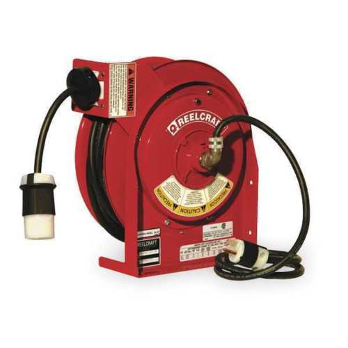 Reelcraft L-4545-123-3A Single Outlet With Cord