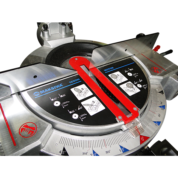 Maksiwa Single Phase 250mm (10") Miter Saw with Laser Guide MK.200.I