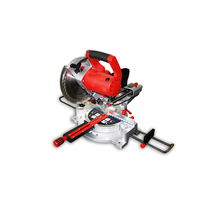 Maksiwa Single Phase 250mm (10") Miter Saw with Laser Guide and Dual Sliding Rail MK.300.I