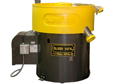 Burr King 4.0 cubic foot Vibra King Large Vibratory Bowl