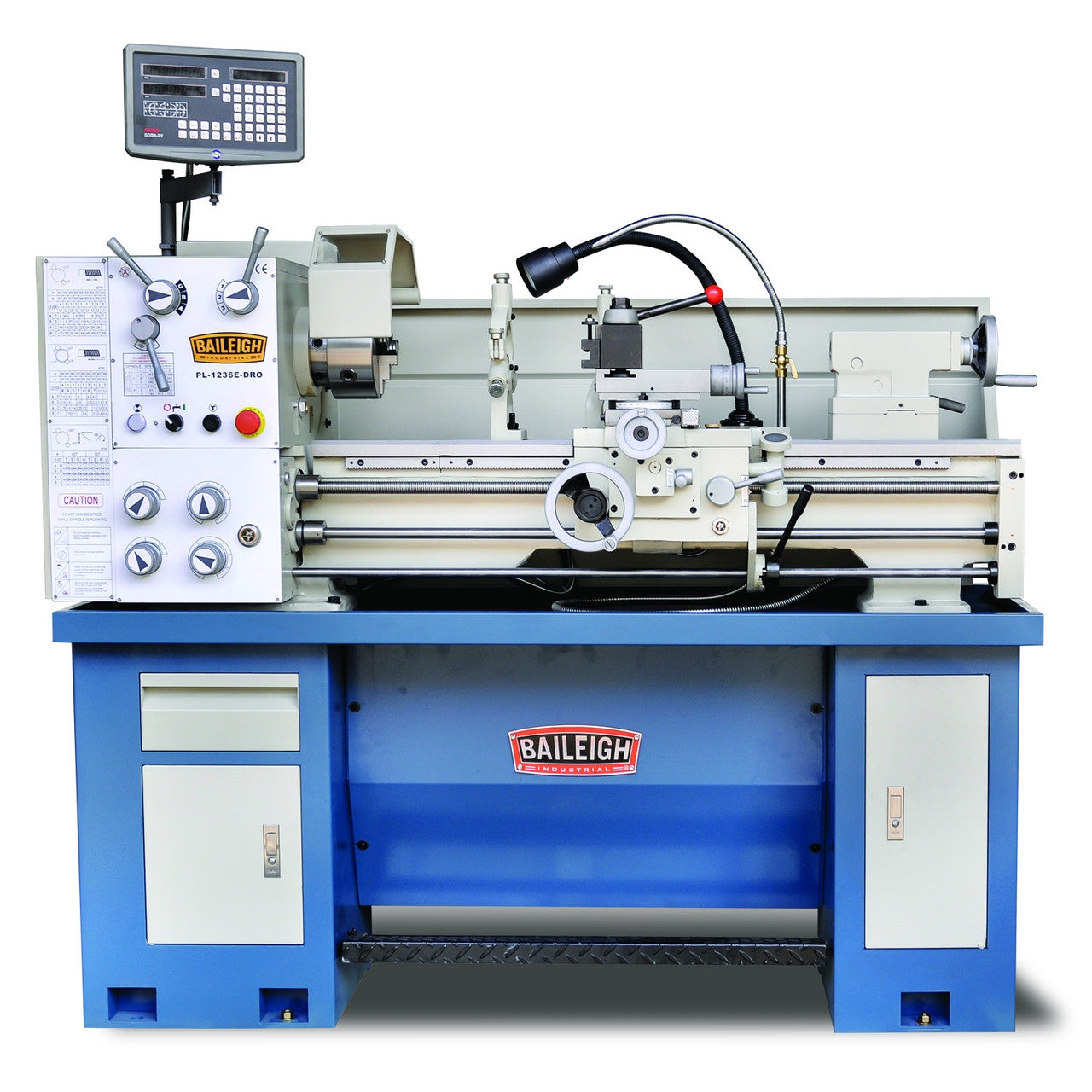 Baileigh Metal Lathe Pl-1236E-Dro