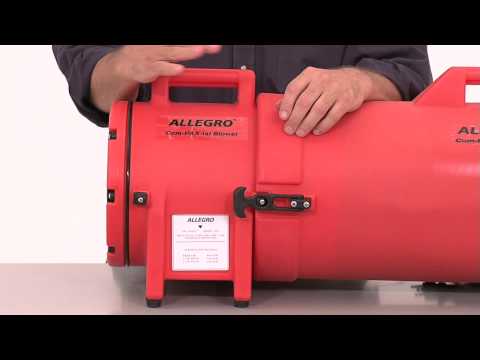 Allegro 20" Axial Explosion-Proof (EX) High Output Metal Blower 9525-50EXE