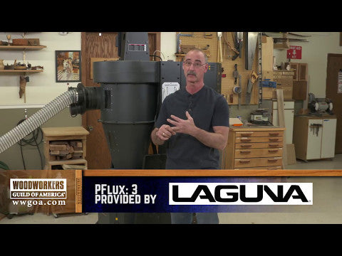 Laguna MDCPF32201 P|Flux: 3 Dust Collector 220V 3HP Single Phase