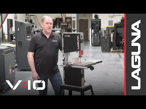 Laguna Tools 10" BANDSAW 110V 1HP V:10 MBAND10V10