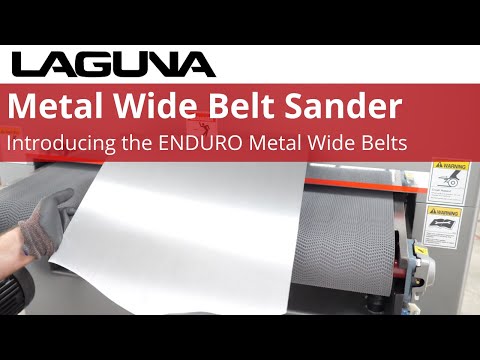 Laguna Tools Enduro Pro Series 37” Metal Wide Belt Sander MSANWB37X75-1K-10-0197-1 Single Phase