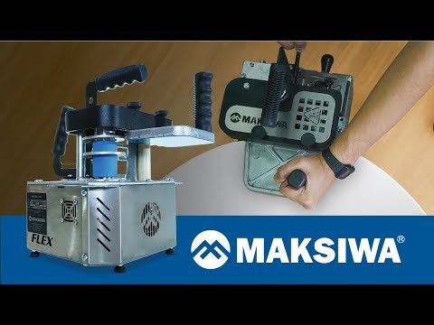 Maksiwa Portable Edgebander 1 Phase Manual Flex and Table CBC.FLEX