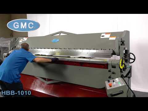 GMC Machinery 10 ft Sheet Metal Brake HBB-1010