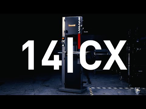 Laguna Tools 14|CX Metal & Wood Bandsaw 14" with Electronic Variable Speed