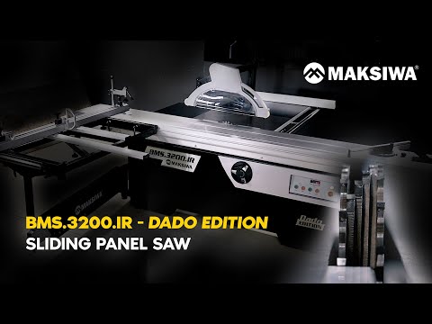 Maksiwa BMS.3200.IR Dado Edition - Sliding Panel Saw 126"