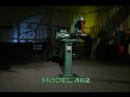 Burr King Model 482 2" x 48" Three Wheel Belt Grinder Variable Speed SKU 41110