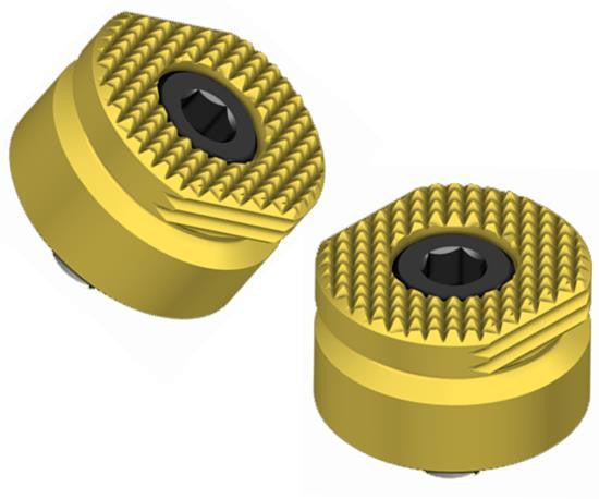Mitee-Bite® VersaGrip™ Heavy Duty Vise Jaw Grips 2 Pack With 10-32 Screws.