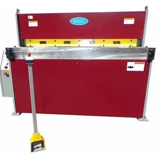 GMC Machinery 6’ x 10 Gauge 440V 3PH Deluxe Hydraulic Shear HS-0610MD
