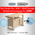 Sjobergs Nordic Plus 1450 + 00-42 Cabinet + Accessory Kit SJO-99831K
