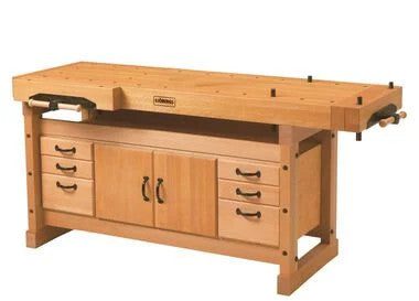 Sjobergs Elite 2000 Woodworking Workbench with SM04 Cabinet and Accessory Kit SJO-99402K