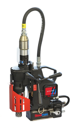 Steelmax D175 ATEX Pneumatic Permanent Magnetic Base Drilling Machine (SM-D175-ATX)