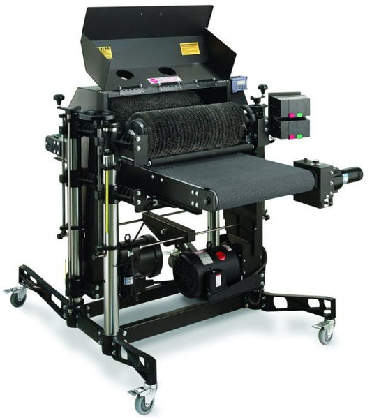 Laguna Supmx-73267-2, Supermax Superbrush 24X2 Double Brush Sander, 3Ph (Includes 2 Brushes, Caster Set, And Proscale Dro)