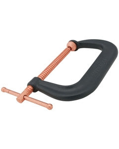 Spark-Duty Drop Forged C-Clamp, 0 -8-1/4” Opening, 4-15/16” Throat Depth